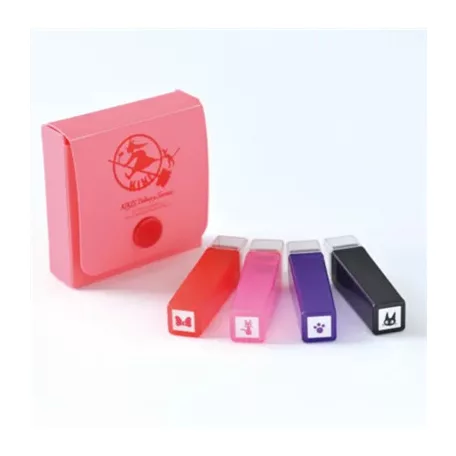 Kiki's Delivery Service - Coloured Stamp Set - Jiji, Paw & Hairband-BEVERLY-12994