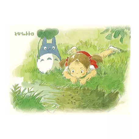 My Neighbor Totoro - Jigsaw Puzzle (150 Pieces) & Easel - By the little Stream-ENSKY-19386