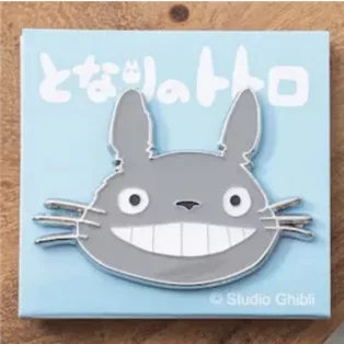 My Neighbor Totoro - Pin - Big Totoro Close-Up Image-SEISEN-14618