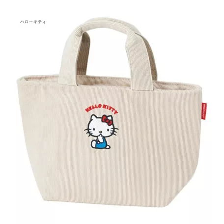 Hello Kitty - Corduroy Cooler Hand Bag-SKATER-HK-68041