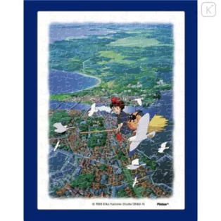 Kiki's Delivery Service - Jigsaw Puzzle (150 Pieces) & Easel - Koriko City's Sky-ENSKY-50061