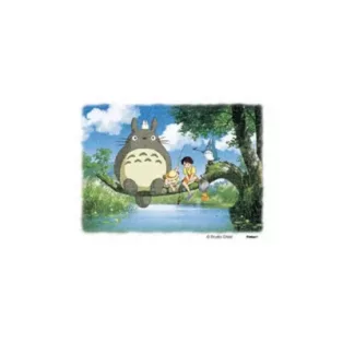 My Neighbor Totoro - Jigsaw Puzzle (150 Pieces) & Easel - Fishing-ENSKY-50063
