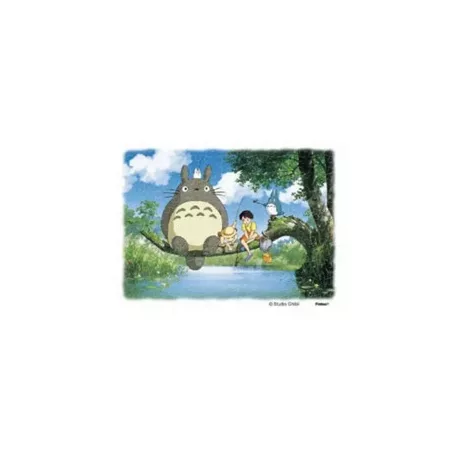 My Neighbor Totoro - Jigsaw Puzzle (150 Pieces) & Easel - Fishing-ENSKY-50063