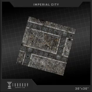 Imperial City 36"x36"-FSCBM-003