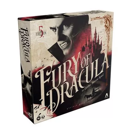 Fury of Dracula Brettspiel, 5. Edition - DE-G3331100