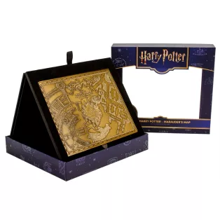 Harry Potter - Collectible Metal Map - Marauder's Map-1230890