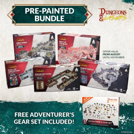 Dungeons & Lasers - Pre-Painted Bundle - EN-DNL0154