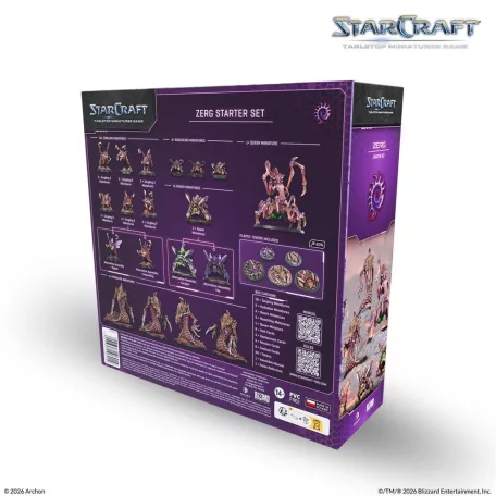 StarCraft® The Miniatures Game - Zerg Starter Set - EN-SCMG0005