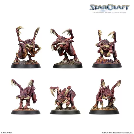 StarCraft® The Miniatures Game - Zerg Starter Set - EN-SCMG0005