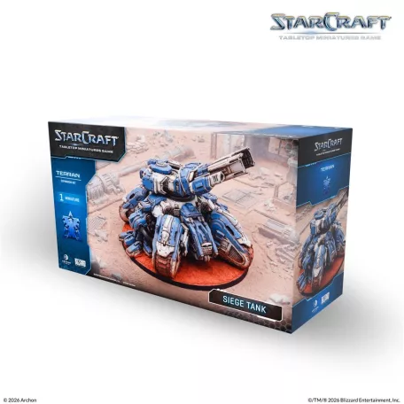StarCraft® The Miniatures Game - Siege Tank - Terran - Expansion Set - EN-SCMG0034