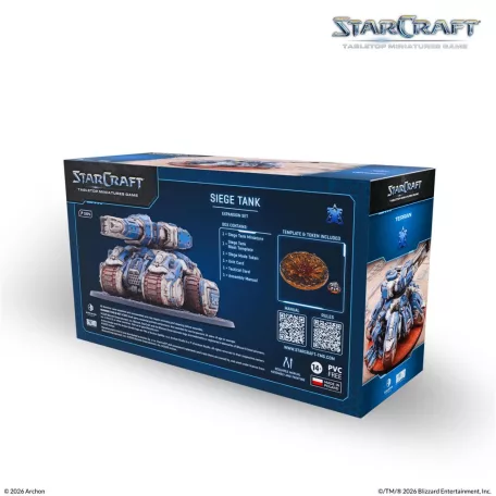StarCraft® The Miniatures Game - Siege Tank - Terran - Expansion Set - EN-SCMG0034