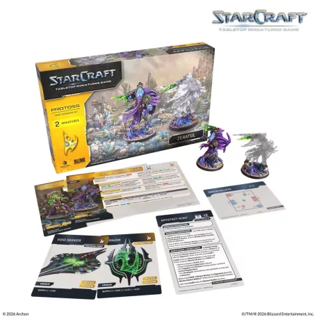 StarCraft® The Miniatures Game - Zeratul - Protoss - Hero Expansion Set - EN-SCMG0035