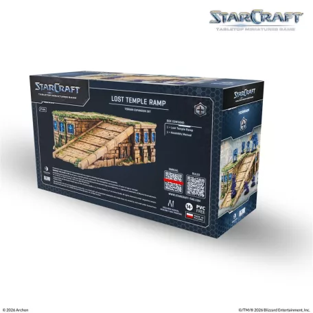 StarCraft® The Miniatures Game - Lost Temple Ramp - Terrain Expansion Set - EN-SCMG0036