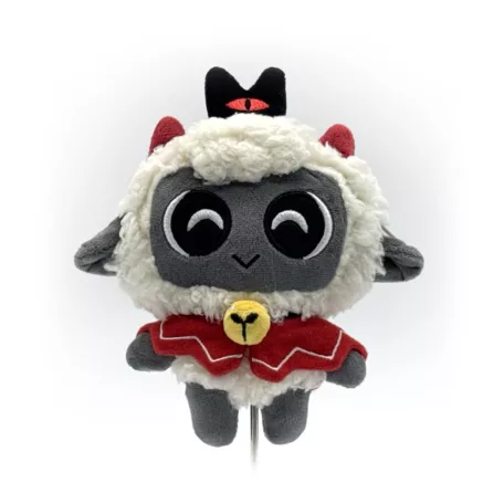 Cult of the Lamb - Youtooz Plush Keychain (5 Inch) - The Lamb-LAMBKEYCHAINPLUSH5IN