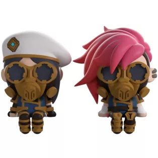 Arcane: League of Legends - Youtooz Monitor Buddiez - Taskforce Caitlyn and Vi-TASKFORCECAITLYNANDVI