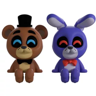 Five Nights at Freddy's - Youtooz Monitor Buddiez - Freddy and Bonnie-FREDDYANDBONNIE