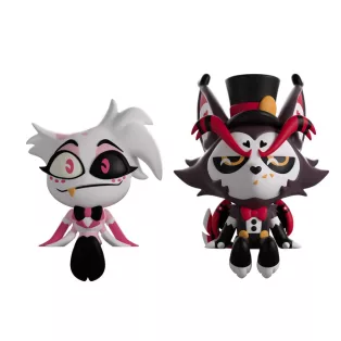 Hazbin Hotel - Youtooz Monitor Buddiez - Angel Dust and Husk-ANGELDUSTHUSKMONITORBUDDIEZ