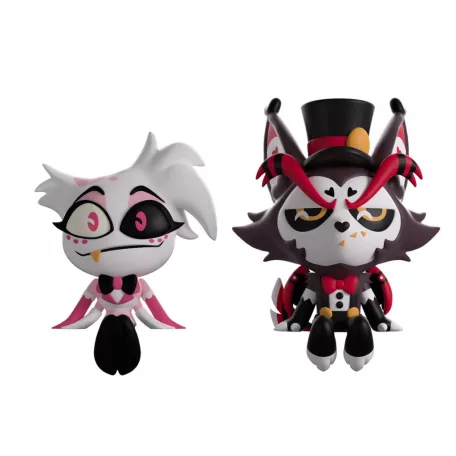 Hazbin Hotel - Youtooz Monitor Buddiez - Angel Dust and Husk-ANGELDUSTHUSKMONITORBUDDIEZ