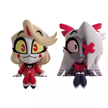 Hazbin Hotel - Youtooz Monitor Buddiez - Charlie & Vaggie-CHARLIEVAGGIEMONITORBUDDIEZ