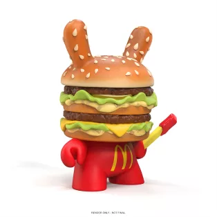 McDonald's Big Mac 8" Vinyl Dunny Art Figure-KR19776-01