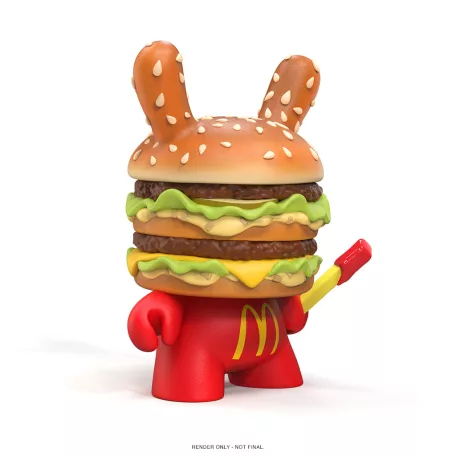 McDonald's Big Mac 8" Vinyl Dunny Art Figure-KR19776-01