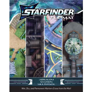 Starfinder Flip-Mat: Absalom Station Multi-Pack - EN-PZO21013-FM
