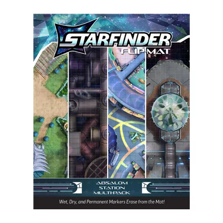 Starfinder Flip-Mat: Absalom Station Multi-Pack - EN-PZO21013-FM