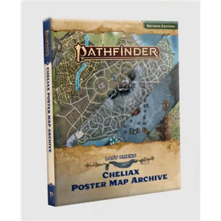 Pathfinder Lost Omens Cheliax Poster Map Archive - EN-PZO13011-MC