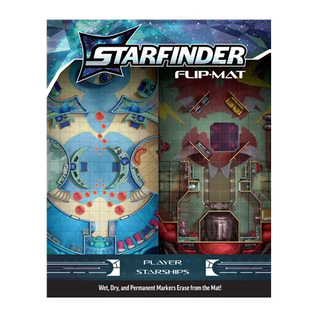 Starfinder Flip-Mat: Player Starship - EN-PZO21014-FM