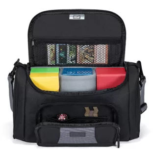 USA GEAR MTG Carrying Bag with Customizable Interior for Deck Boxes (Bag Only)-GRSLS07608BKEW
