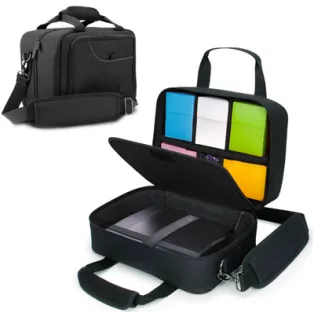 USA Gear Magic the Gathering MTG Deck Travel Bag - Card Protector Bag with Strap-GRSLS14608BKEW