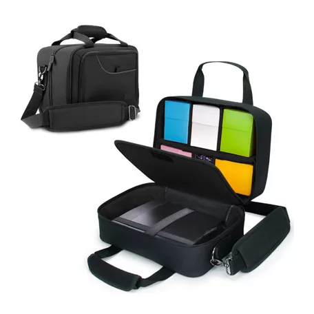 USA Gear Magic the Gathering MTG Deck Travel Bag - Card Protector Bag with Strap-GRSLS14608BKEW