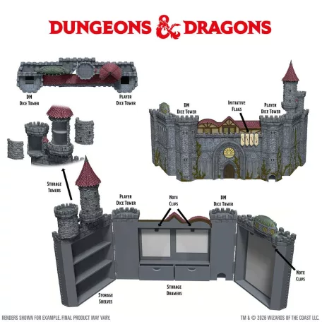 Dungeons & Dragons Replicas of the Realms: Castle Ravenloft DM Screen-96431