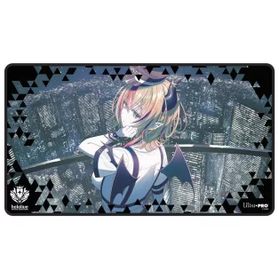 UP - hololive Series 2 Black Stitched Playmat Yuzuki Choco for the hololive OFFICIAL CARD GAME-16906