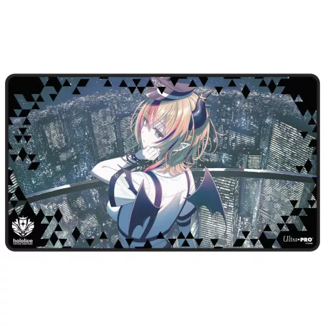 UP - hololive Series 2 Black Stitched Playmat Yuzuki Choco for the hololive OFFICIAL CARD GAME-16906