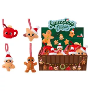 Squeezlings - Plush Figures - Christmas, 10cm (CDU of 20)-105953953