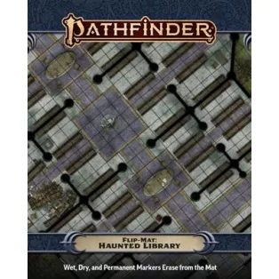 Pathfinder Flip-Mat: Haunted Library-PZO11043-FM