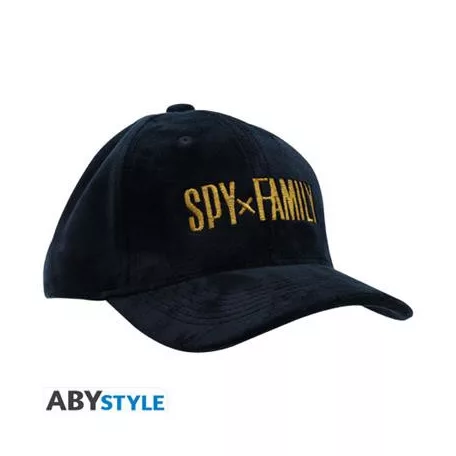 Spy x Family - Cap - Logo (black)-ABYCAP093