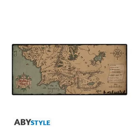 The Lord of the Rings - Mousepad XXL (90x40cm) - The Fellowship's Travels-ABYACC632