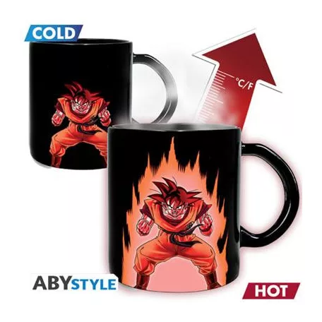 Dragon Ball Z - Mug Heat Change (460ml) - Son Goku & Shenron-ABYMUGA438_G