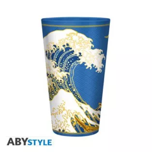 Katsushika Hokusai - Premium Large Glass (400ml) - The Great Wave off Kanagawa-ABYVER330