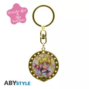 Sailor Moon - Lenticular Keychain - Usagi & Sailor Moon-ABYKEY656