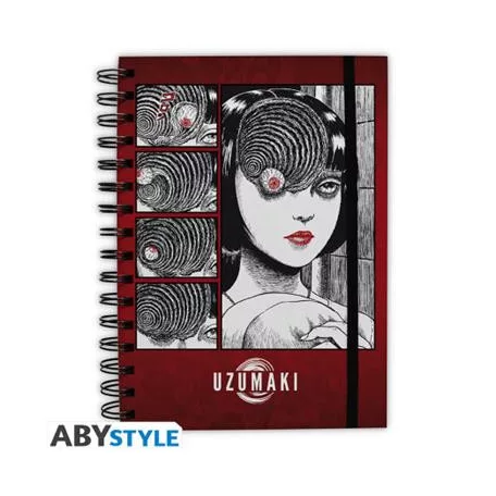 Junji Ito - A5 Spiral Notebook - Uzumaki-ABYNOT169