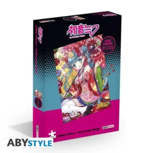 Hatsune Miku - Jigsaw Puzzle (1000 pcs.) - Sakura Kimono-ABYJDP029