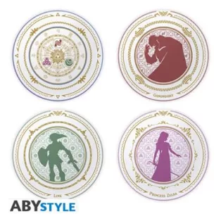The Legend of Zelda - Set of 4 Plates - Legens of Hyrule-ABYTAB173