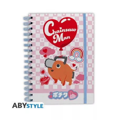 Chainsaw Man - A5 Spiral Notebook - Pochita-ABYNOT170
