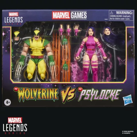 Marvel Legends Series Marvel Games Wolverine vs Psylocke-G24035L0
