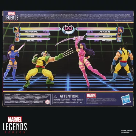 Marvel Legends Series Marvel Games Wolverine vs Psylocke-G24035L0