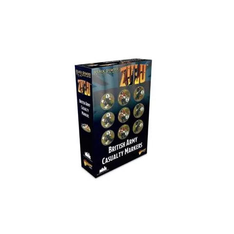 Black Powder Epic Battles: Zulu! - British Army Casualty Markers-312414602