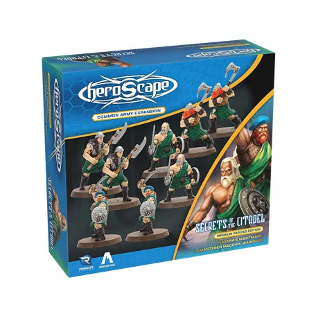 Heroscape MacDirk Warriors Remastered Painted-RGS 02978